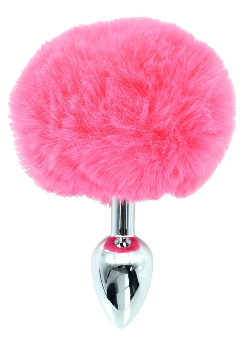 Happiness Enchanting Bunnytail Buttplug Pink By ToyJoy - Happytoys Sexshop: Toys for Feeling Happy & Easy 😊 - Discreet geleverd