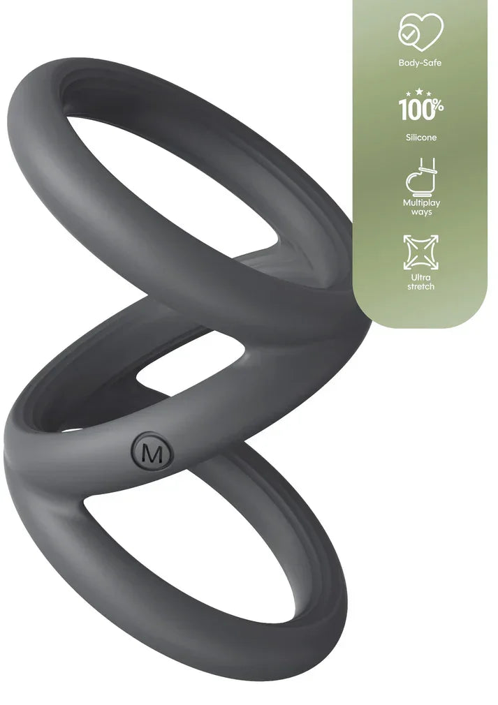 Triple Cock & Ball Sling Medium by Playhouse Affinity