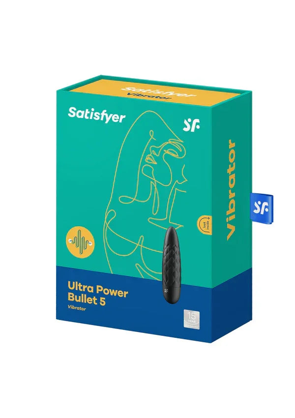 Ultra Power Bullet 5 vibrator by Satisfyer - Happytoys Sexshop: Toys for Feeling Happy & Easy 😊 - Discreet geleverd