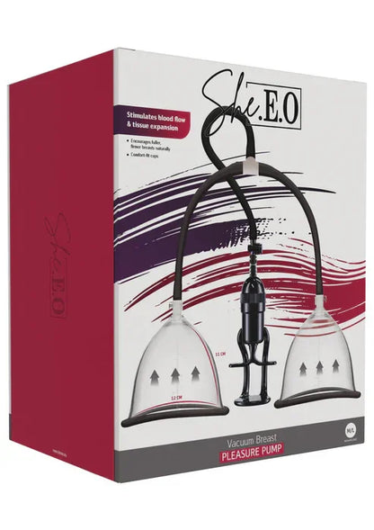 Vacuum Breast Pleasure Pump M/L by She.EO