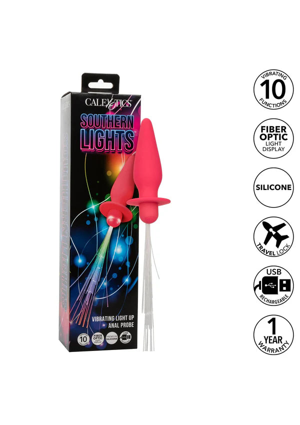 Vibrating Light Up Anal Probe by CalExotics