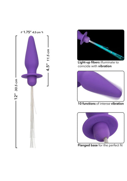 Vibrating Light Up Anal Probe by CalExotics