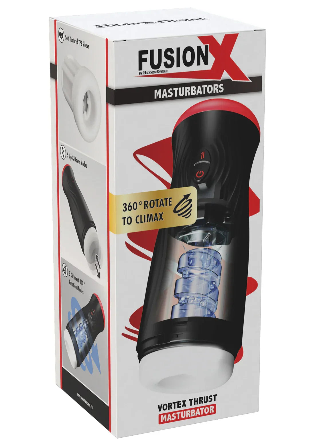 Vortex Thrust Masturbator by Hidden Desire - Happytoys Sexshop: Toys for Feeling Happy & Easy 😊 - Discreet geleverd