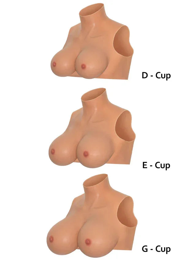 Wearable Breasts Shirt D Cup by Hidden Desire - Happytoys Sexshop: Toys for Feeling Happy & Easy 😊 - Discreet geleverd