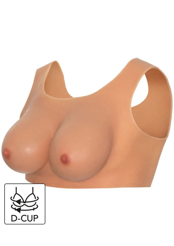 Wearable Breasts Top D Cup by Hidden Desire - Happytoys Sexshop: Toys for Feeling Happy & Easy 😊 - Discreet geleverd