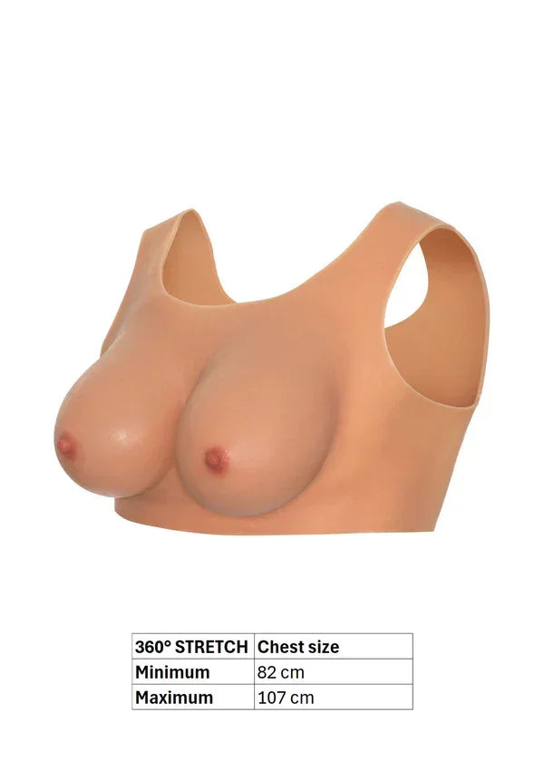 Wearable Breasts Top C Cup by Hidden Desire - Happytoys Sexshop: Toys for Feeling Happy & Easy 😊 - Discreet geleverd