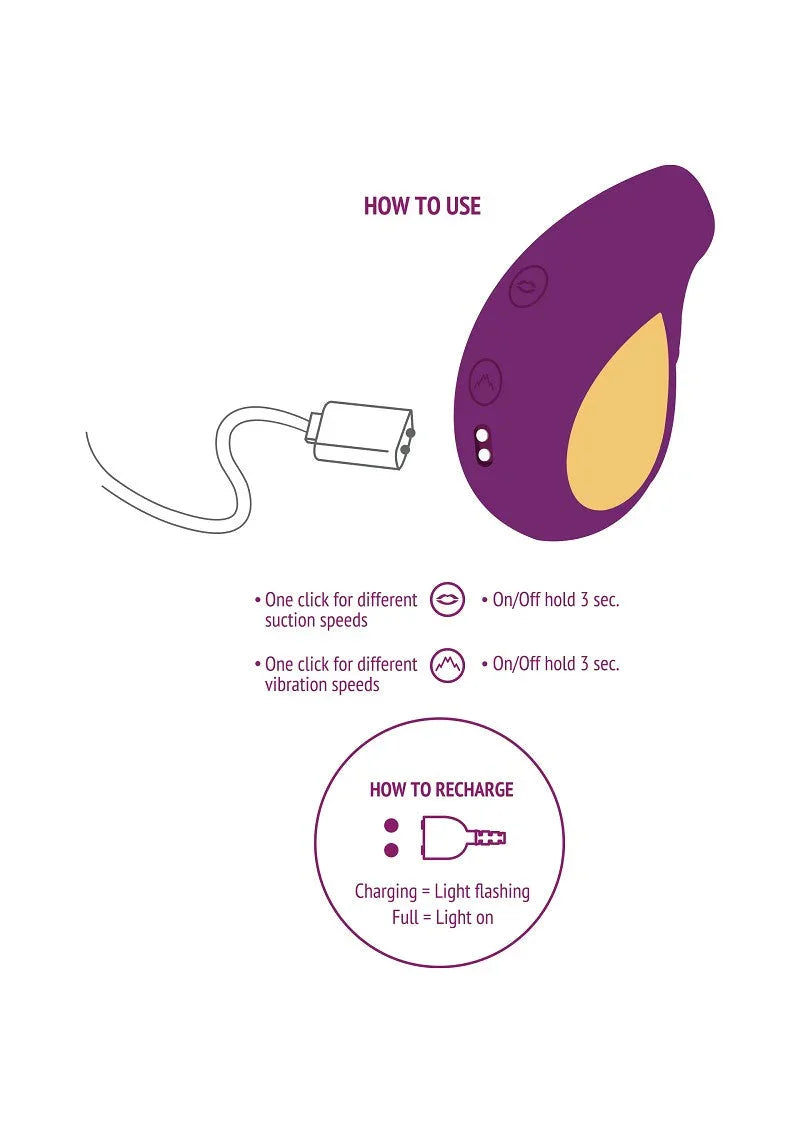 Divine Love Stimulator by Xocoon - Happytoys Sexshop: Toys for Feeling Happy & Easy 😊 - Discreet geleverd