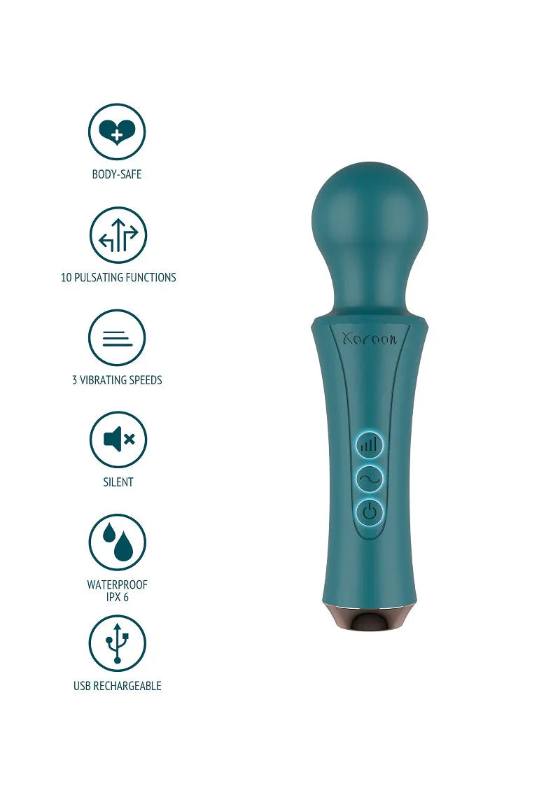 The Personal Wand Groen by Xocoon - Happytoys Sexshop: Toys for Feeling Happy & Easy 😊 - Discreet geleverd