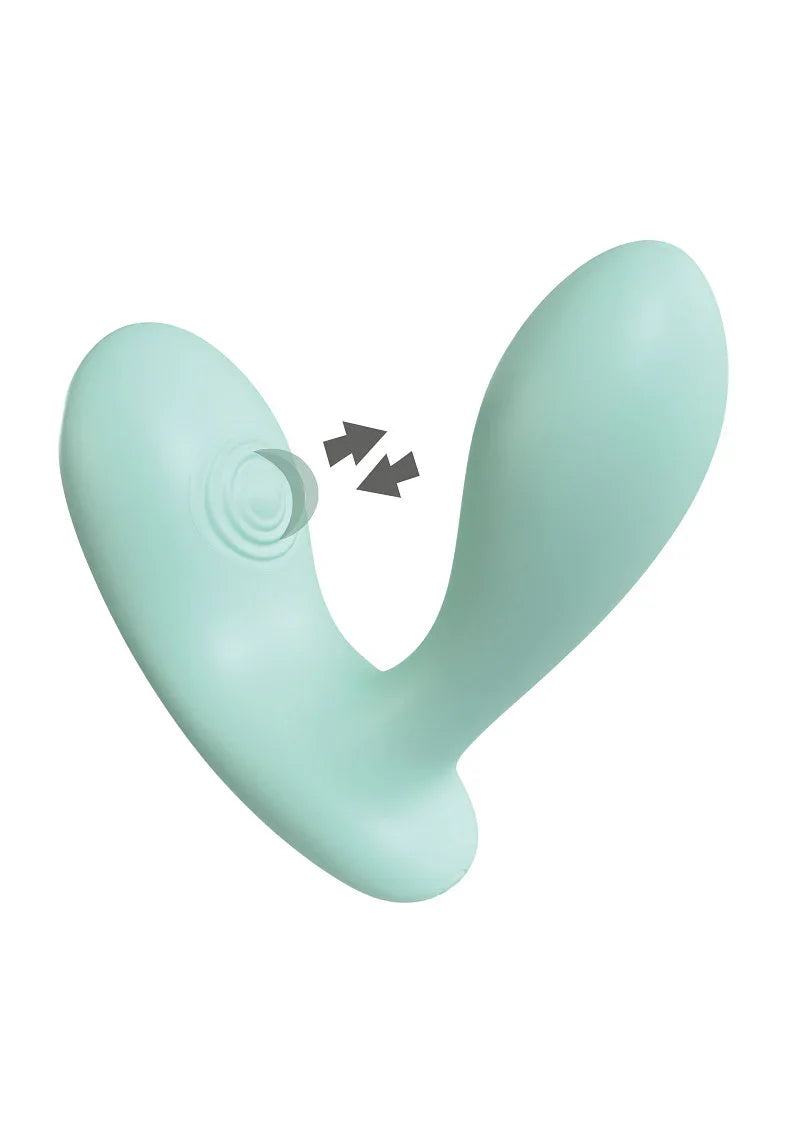 DuoVibe II Tapping Clitoris fingering Vibrator by Xocoon - Happytoys Sexshop: Toys for Feeling Happy & Easy 😊 - Discreet geleverd