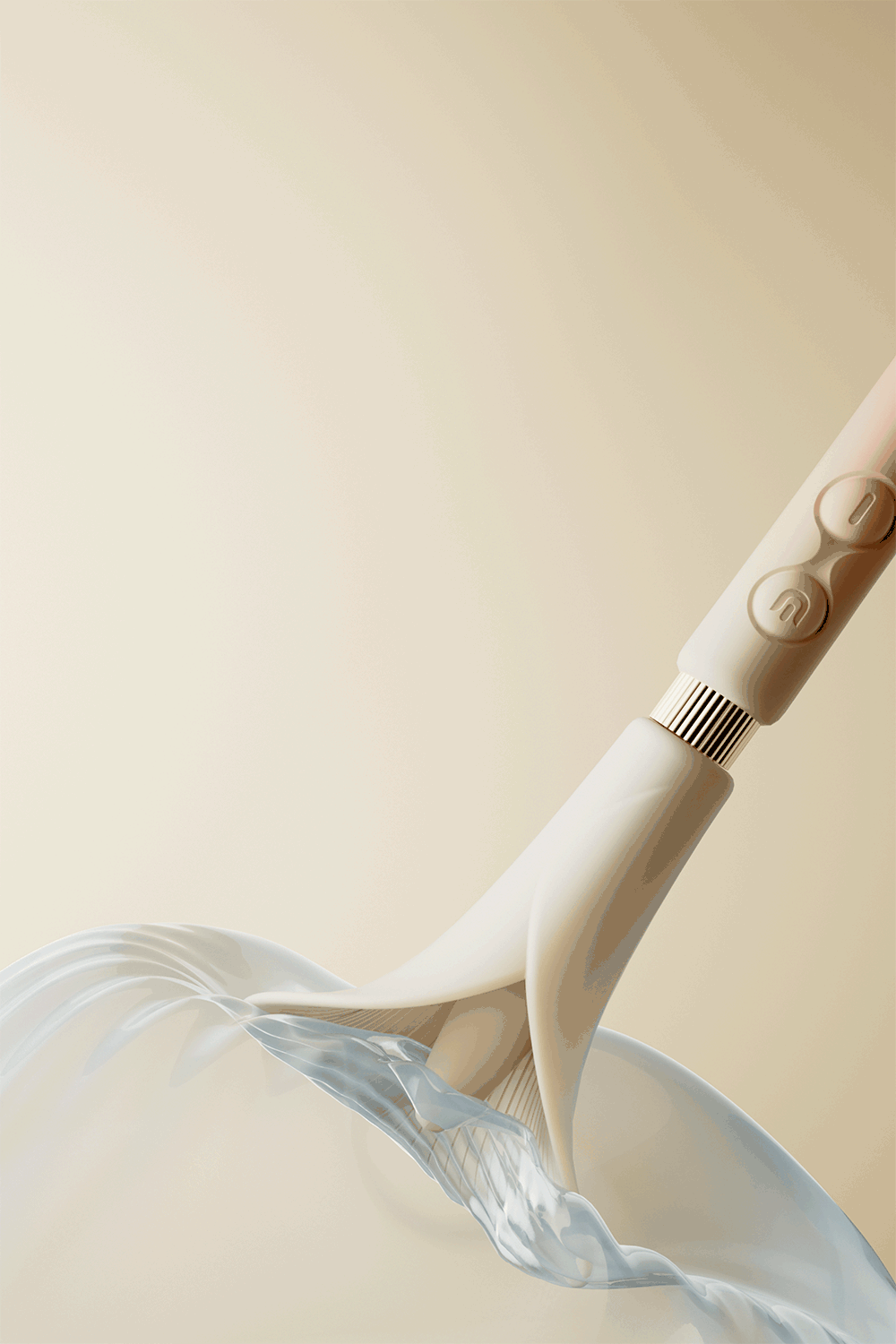 Calla Vibrating Stimulator White by Zalo - Happytoys Sexshop: Toys for Feeling Happy & Easy 😊 - Discreet geleverd