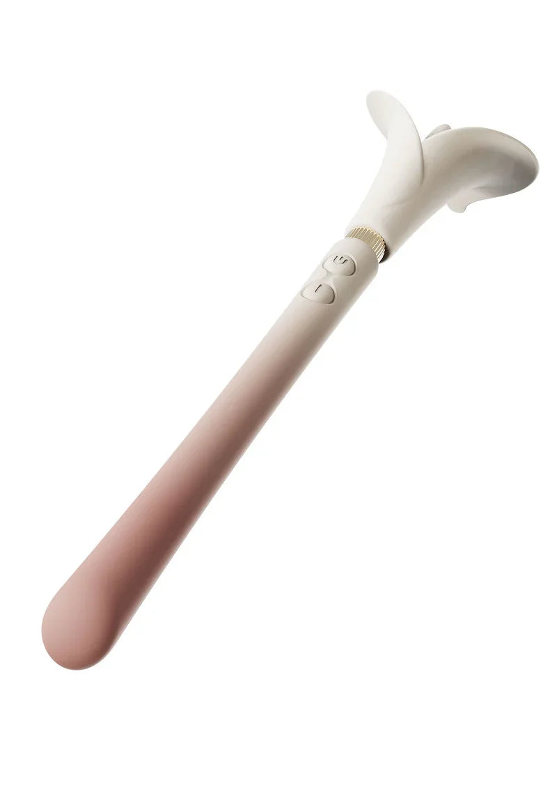 Calla Vibrating Stimulator White by Zalo - Happytoys Sexshop: Toys for Feeling Happy & Easy 😊 - Discreet geleverd