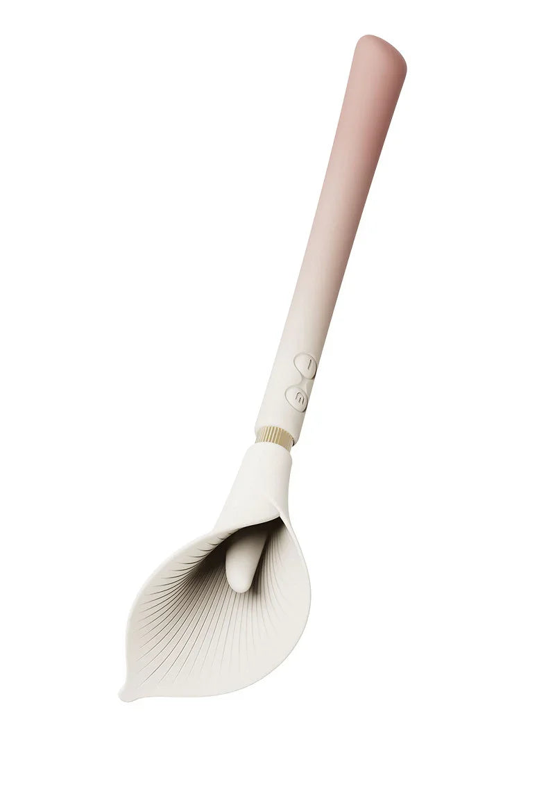 Calla Vibrating Stimulator White by Zalo - Happytoys Sexshop: Toys for Feeling Happy & Easy 😊 - Discreet geleverd