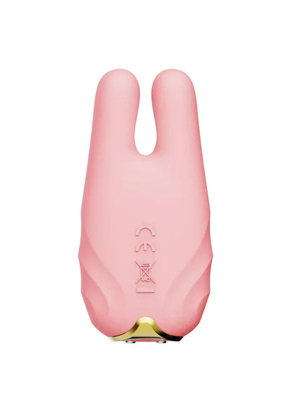 Nave Vibrating Nipple Clamps Pink by Zalo - Happytoys Sexshop: Toys for Feeling Happy & Easy 😊 - Discreet geleverd