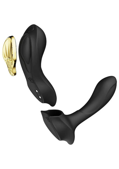 Aya Wearable Vibrator Black by Zalo - Happytoys Sexshop: Toys for Feeling Happy & Easy 😊 - Discreet geleverd