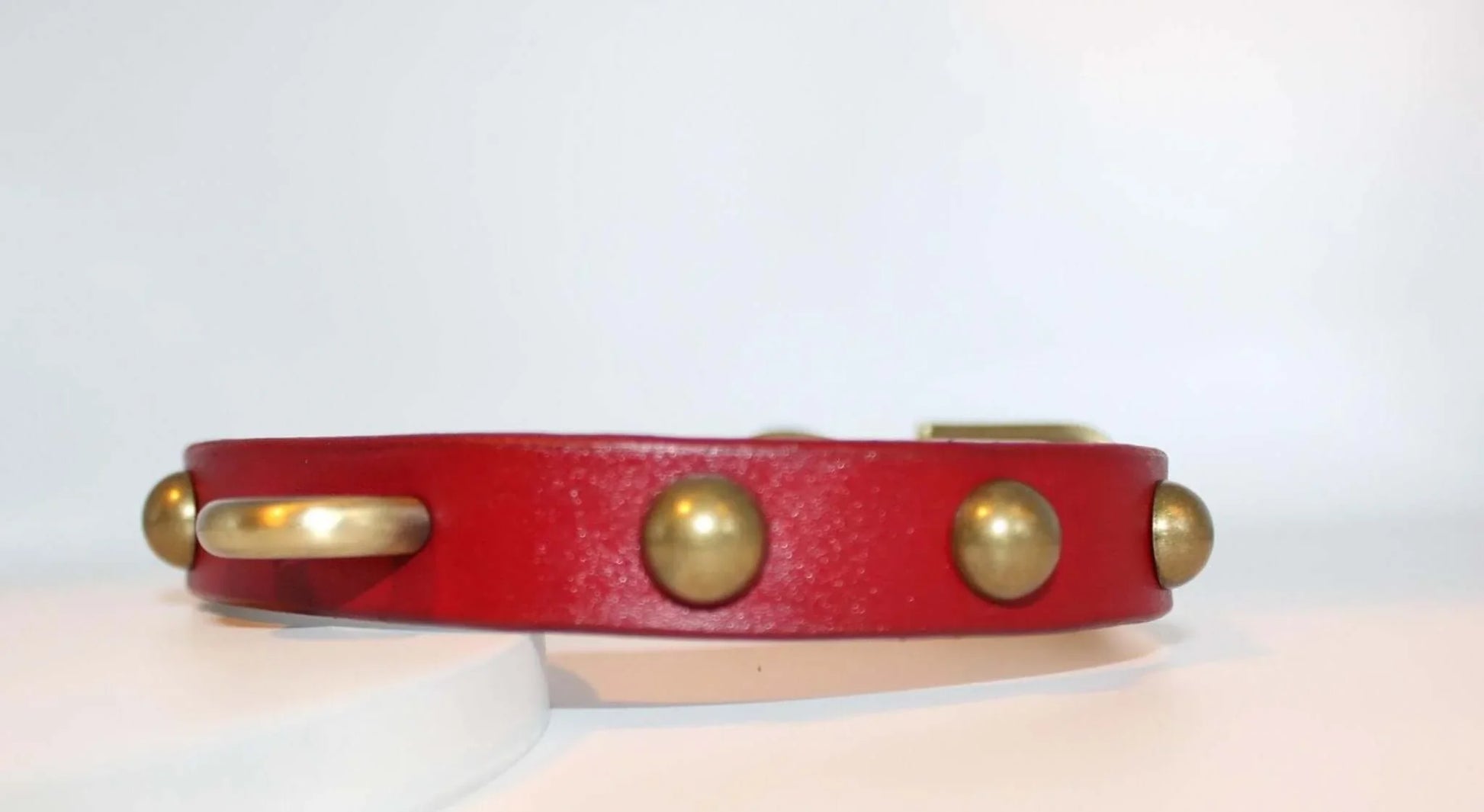 Collar Choker Leather D-Ring Choker Collar for Alt Fashion Goth - Happytoys Sexshop: online sex shop for Feeling Happy & Easy 😊 - Discreet geleverd