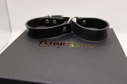 Leather Handcuffs for BDSM Play  Kinky Restraints  Fetish Gear