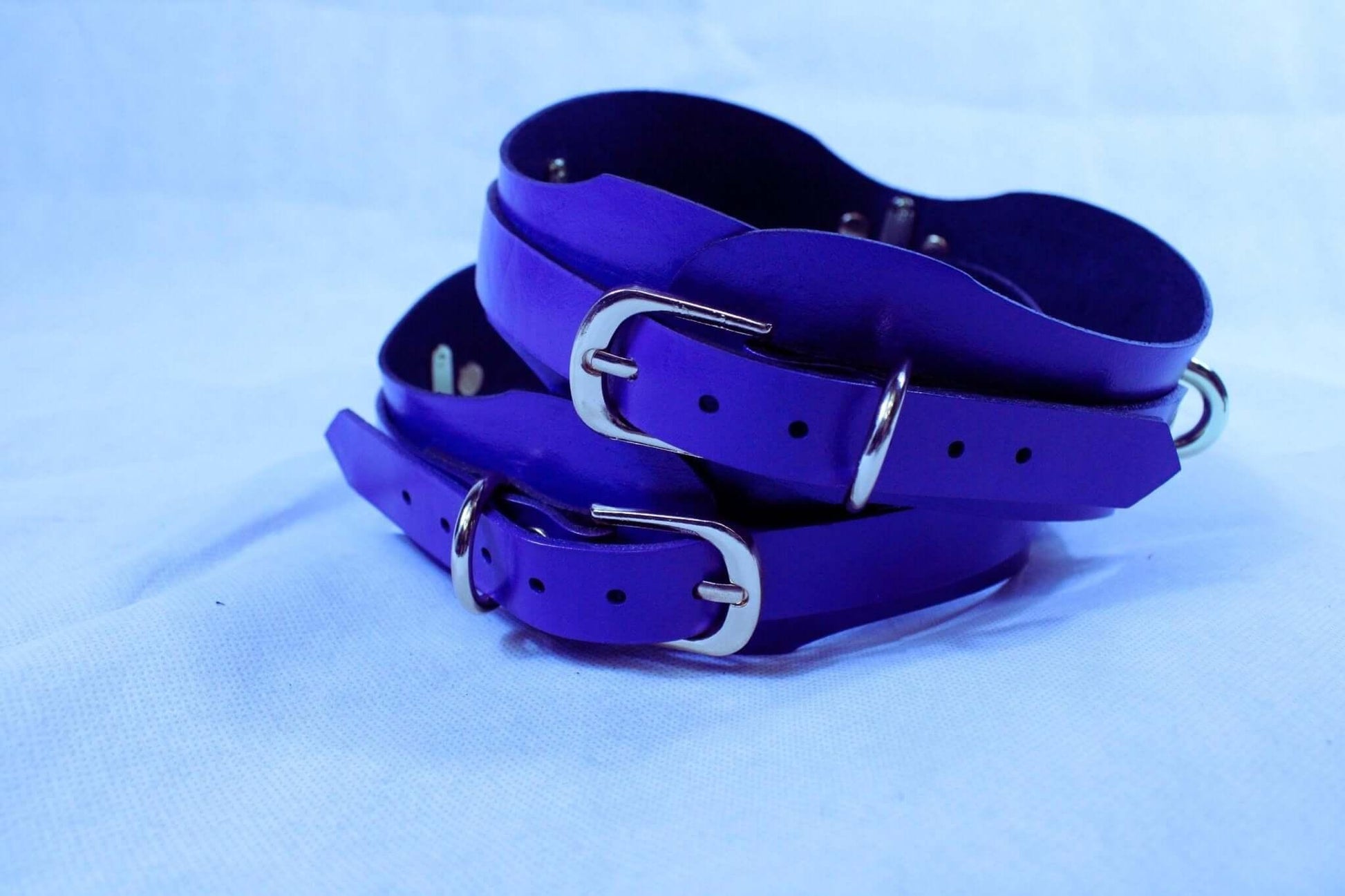 BDSM Belt Handmade Leather Waist Belt with D-Rings - Happytoys Sexshop: online sex shop for Feeling Happy & Easy 😊 - Discreet geleverd