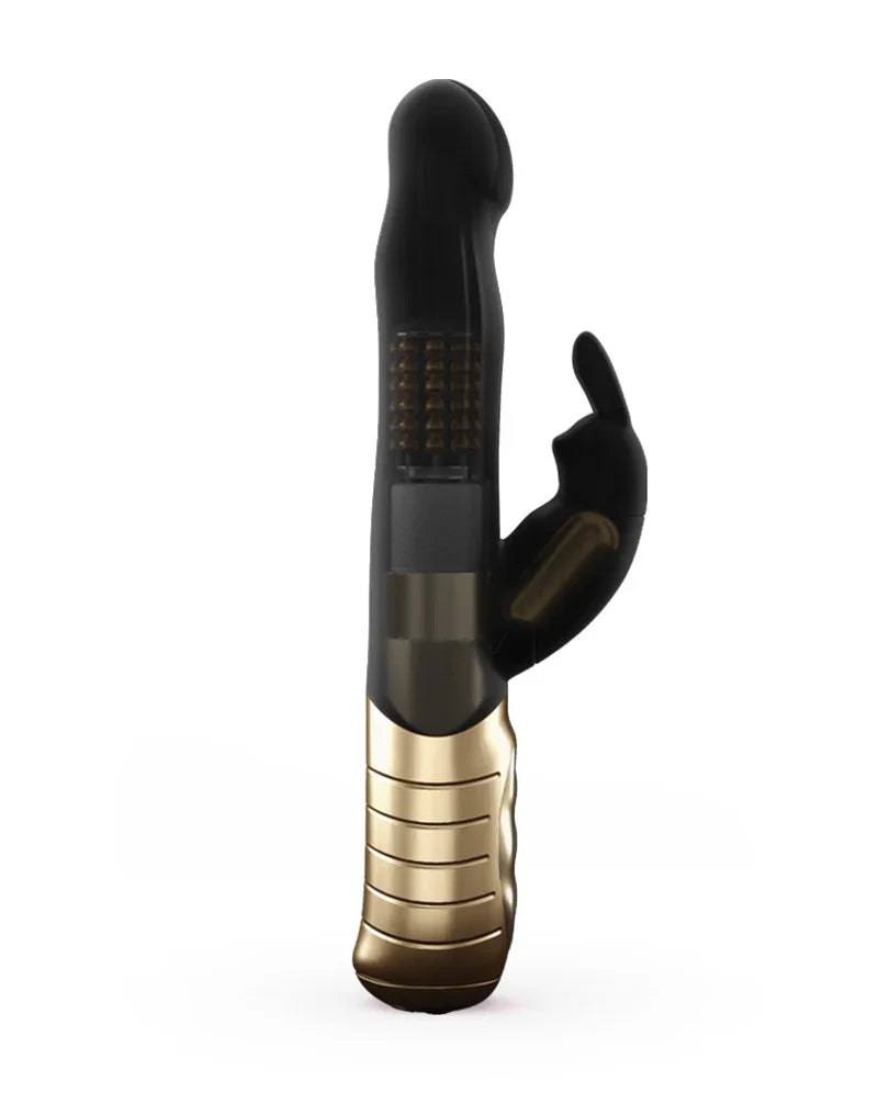 Dorcel - Baby Rabbit 2.0 Black-Gold 6072288 - Happytoys Sexshop: Toys for Feeling Happy & Easy 😊 - Discreet geleverd