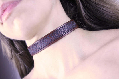 Submissive Collar for BDSM Bondage Gifts - Stylish Dom Sub Jewelry - Happytoys Sexshop: online sex shop for Feeling Happy & Easy 😊 - Discreet geleverd