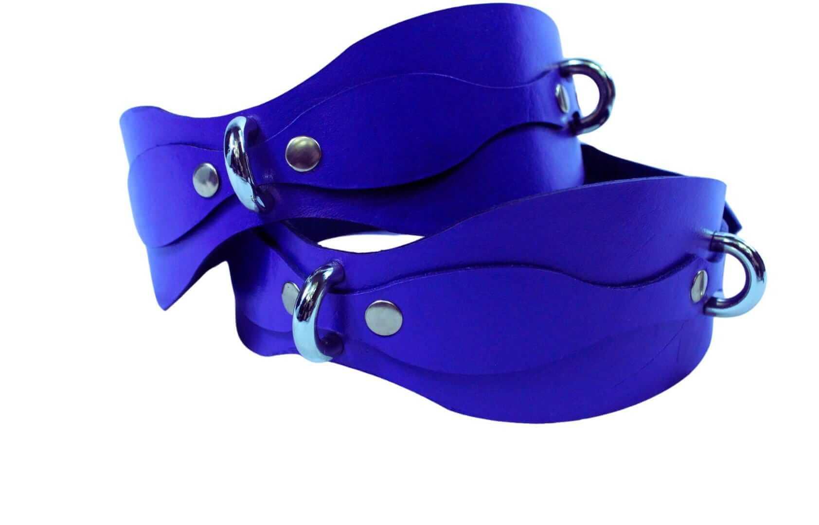 Bondage Gear Genuine Leather Thigh Restraints - Happytoys Sexshop: online sex shop for Feeling Happy & Easy 😊 - Discreet geleverd