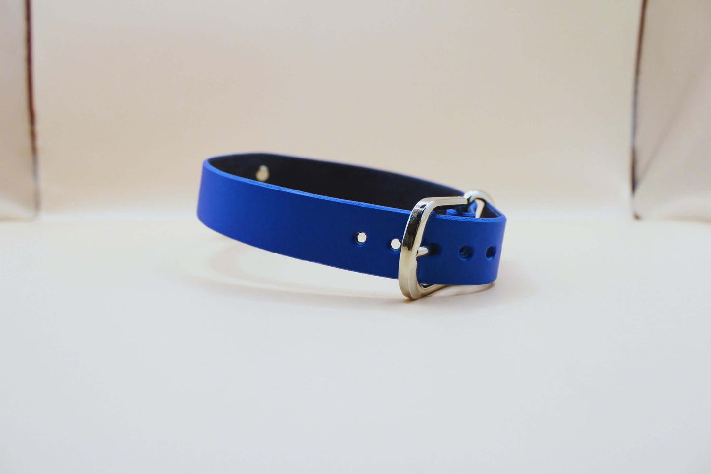 Leather Choker BDSM Choker  Submissive Day Collar