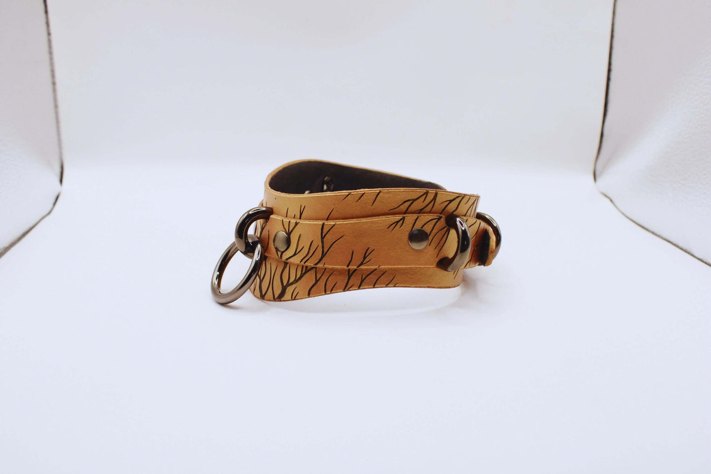 Submissive Collar Leather | Discreet Elegant Day Collar Jewelry