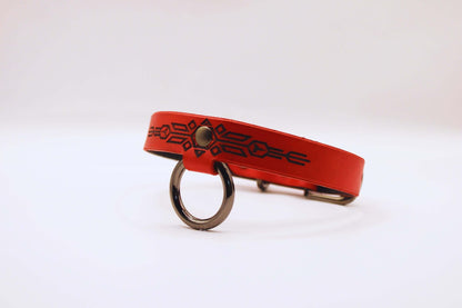 Submissive Collar of Fire Discreet Day Jewelry Gift for Subs - Happytoys Sexshop: online sex shop for Feeling Happy & Easy 😊 - Discreet geleverd