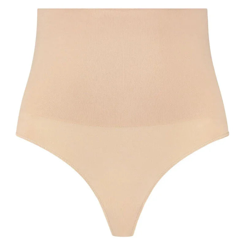 BYE-BRA - THONG STYLE SEAMLESS GIRDLE BEIGE SIZE S - Happytoys Sexshop: online sex shop for Feeling Happy & Easy 😊 - Discreet geleverd