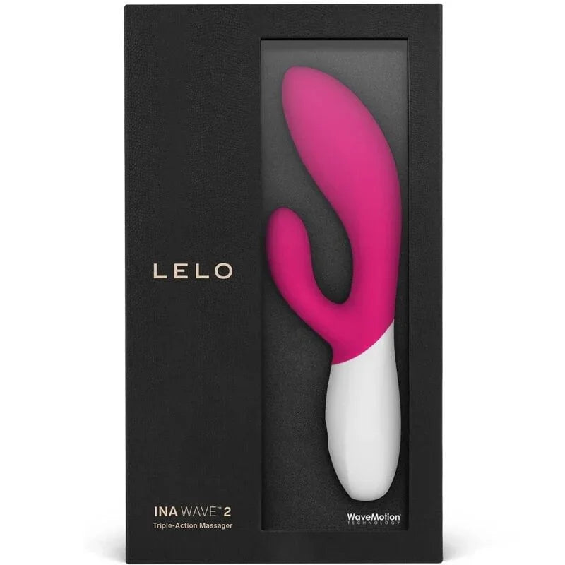 LELO - INA WAVE 2 VBRADOR LUXURY SPECIAL MOVEMENT FUCHSIA - Happytoys Sexshop: online sex shop for Feeling Happy & Easy 😊 - Discreet geleverd