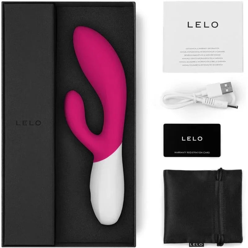 LELO - INA WAVE 2 VBRADOR LUXURY SPECIAL MOVEMENT FUCHSIA - Happytoys Sexshop: online sex shop for Feeling Happy & Easy 😊 - Discreet geleverd