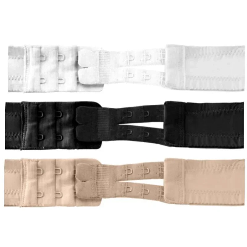 BYE-BRA - FLEXIBLE CONTOUR EXTENDERS 2 HOOKS 3 UNITS - Happytoys Sexshop: online sex shop for Feeling Happy & Easy 😊 - Discreet geleverd