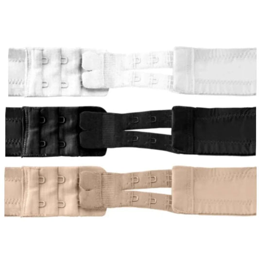 BYE-BRA - FLEXIBLE CONTOUR EXTENDERS 2 HOOKS 3 UNITS - Happytoys Sexshop: online sex shop for Feeling Happy & Easy 😊 - Discreet geleverd