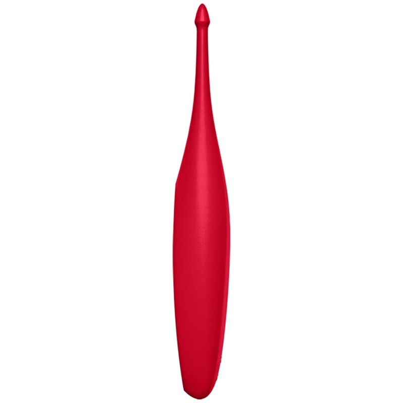 SATISFYER - TWIRLING FUN TIP VIBRATOR RED - Happytoys Sexshop: online sex shop for Feeling Happy & Easy 😊 - Discreet geleverd