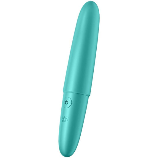 SATISFYER - ULTRA POWER BULLET 6 TURQUOISE - Happytoys Sexshop: online sex shop for Feeling Happy & Easy 😊 - Discreet geleverd