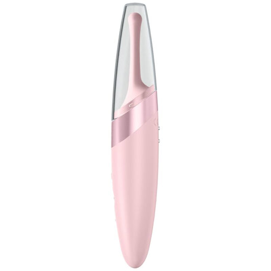 SATISFYER - TWIRLING DELIGHT CLIT TIP VIBRATOR PINK - Happytoys Sexshop: online sex shop for Feeling Happy & Easy 😊 - Discreet geleverd