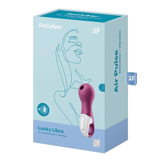 SATISFYER - LUCKY LIBRA STIMULATOR & VIBRATOR - Happytoys Sexshop: online sex shop for Feeling Happy & Easy 😊 - Discreet geleverd