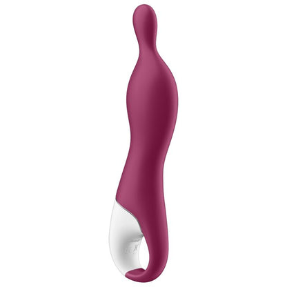 SATISFYER - AMAZING 1 ASPOT VIBRATOR BERRY - Happytoys Sexshop: online sex shop for Feeling Happy & Easy 😊 - Discreet geleverd