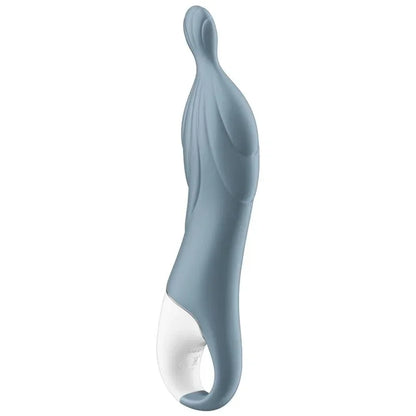 SATISFYER - AMAZING 2 ASPOT VIBRATOR GREY - Happytoys Sexshop: online sex shop for Feeling Happy & Easy 😊 - Discreet geleverd