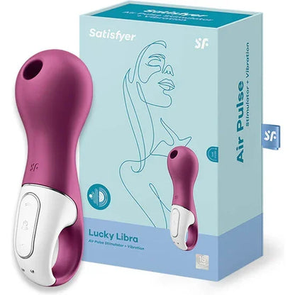SATISFYER - LUCKY LIBRA STIMULATOR & VIBRATOR - Happytoys Sexshop: online sex shop for Feeling Happy & Easy 😊 - Discreet geleverd