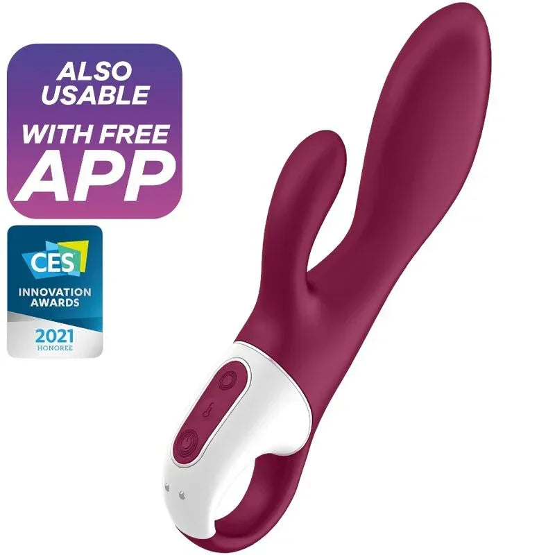 SATISFYER - HEATED AFFAIR GSPOT VIBRATOR - Happytoys Sexshop: online sex shop for Feeling Happy & Easy 😊 - Discreet geleverd