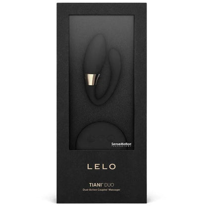 LELO - TIANI DUO BLACK COUPLES MASSAGER - Happytoys Sexshop: online sex shop for Feeling Happy & Easy 😊 - Discreet geleverd