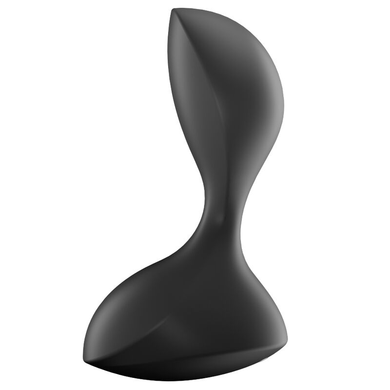 SATISFYER - SWEET SEAL VIBRATING PLUG APP BLACK - Happytoys Sexshop: online sex shop for Feeling Happy & Easy 😊 - Discreet geleverd