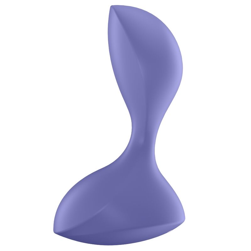 SATISFYER - SWEET SEAL VIBRATING PLUG APP VIOLET - Happytoys Sexshop: online sex shop for Feeling Happy & Easy 😊 - Discreet geleverd