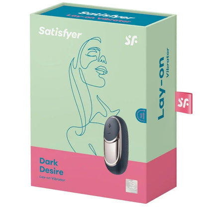 SATISFYER - DARK DESIRE LAYON VIBRATOR - Happytoys Sexshop: online sex shop for Feeling Happy & Easy 😊 - Discreet geleverd