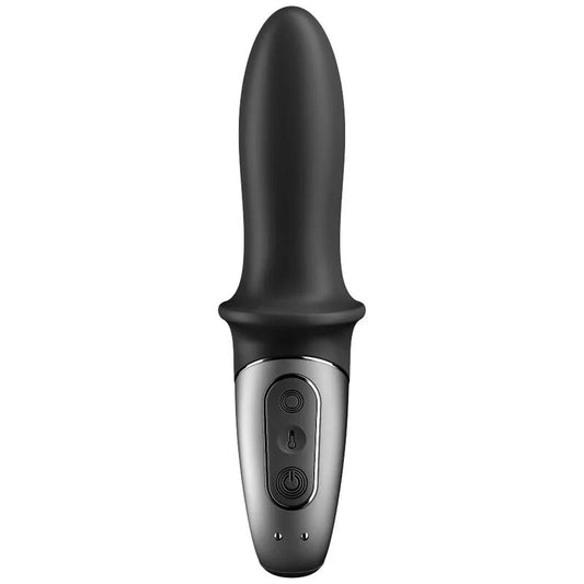 SATISFYER - HOT PASSION ANAL VIBRATOR APP BLACK - Happytoys Sexshop: online sex shop for Feeling Happy & Easy 😊 - Discreet geleverd