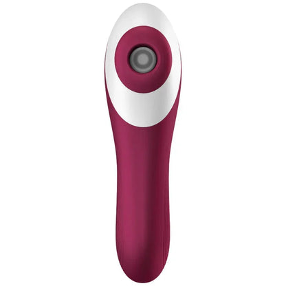 SATISFYER - DUAL CRUSH AIR PULSE VIBRATOR - Happytoys Sexshop: online sex shop for Feeling Happy & Easy 😊 - Discreet geleverd