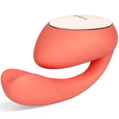 LELO - IDA WAVE CORAL COUPLES MASSAGER - Happytoys Sexshop: online sex shop for Feeling Happy & Easy 😊 - Discreet geleverd