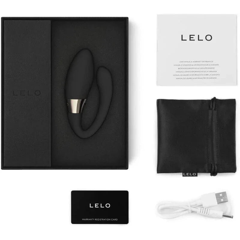 LELO - TIANI HARMONY BLACK COUPLES MASSAGER - Happytoys Sexshop: online sex shop for Feeling Happy & Easy 😊 - Discreet geleverd