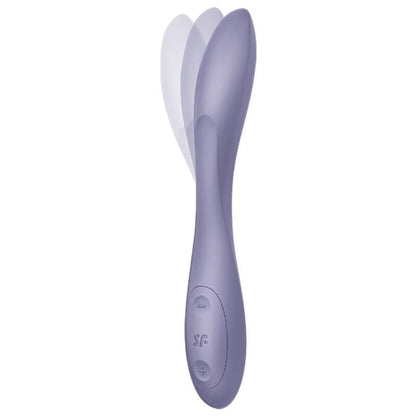 SATISFYER - G-SPOT FLEX 2 MULTI VIBRATOR PURPLE - Happytoys Sexshop: online sex shop for Feeling Happy & Easy 😊 - Discreet geleverd