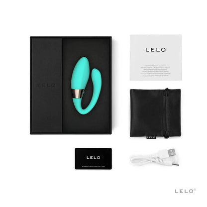 LELO - TIANI HARMONY AQUA GREEN COUPLE MASSAGER - Happytoys Sexshop: online sex shop for Feeling Happy & Easy 😊 - Discreet geleverd